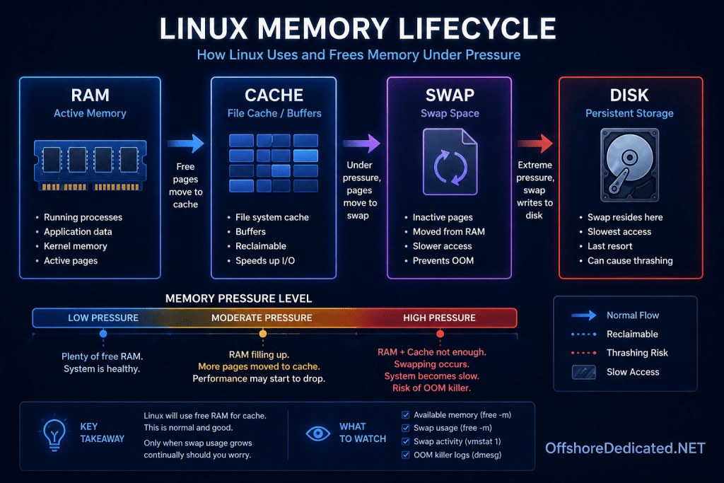 Diagnose Memory Pressure in Linux (Beyond free -m)